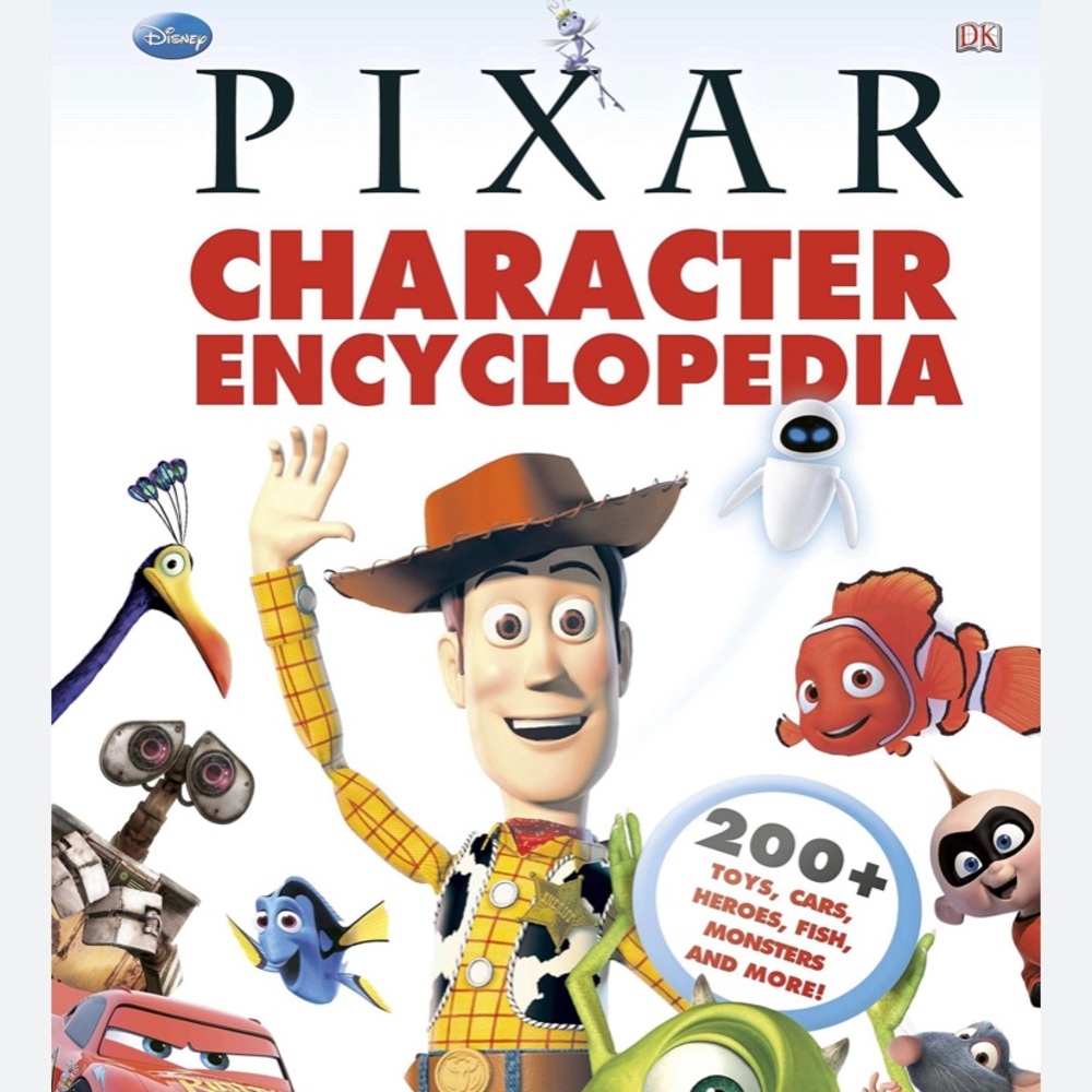 Pixar Character Encyclopedia Book Disney